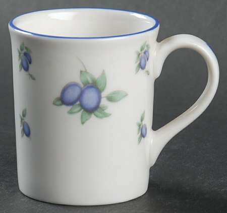 Blueberry Flat Demitasse Cup
