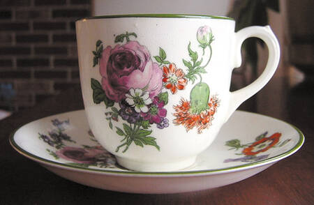Boston Flat Cup & Saucer Set