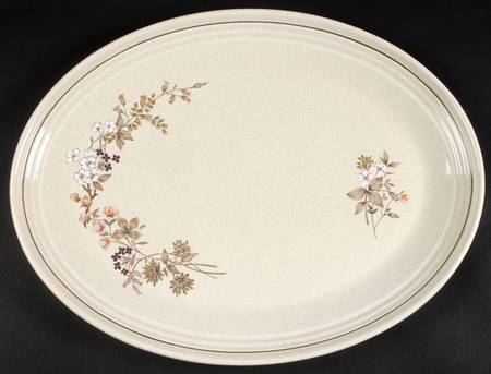 Bredon Hill 16" Oval Serving Platter