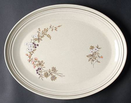 Bredon Hill 13" Oval Serving Platter