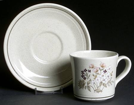Bredon Hill Flat Cup & Saucer Set