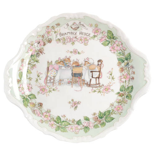 Brambly Hedge Handled Bread and Butter Plate
