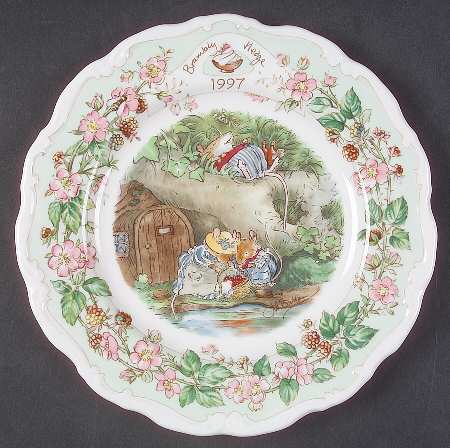 Brambly Hedge 1997 Collector Plate