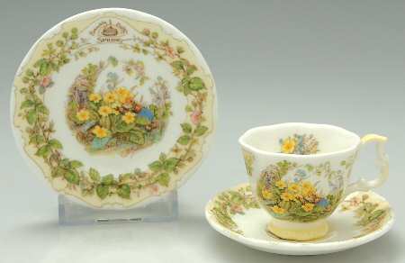 Brambly Hedge 3-Piece Mini 4 Season Tea Set (CS & PL)