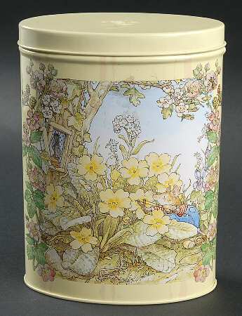 Brambly Hedge Oval Storage Tin W/Lid
