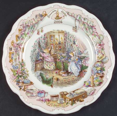 Brambly Hedge 2004 Collector Plate