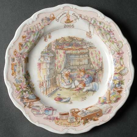 Brambly Hedge 2005 Collector Plate