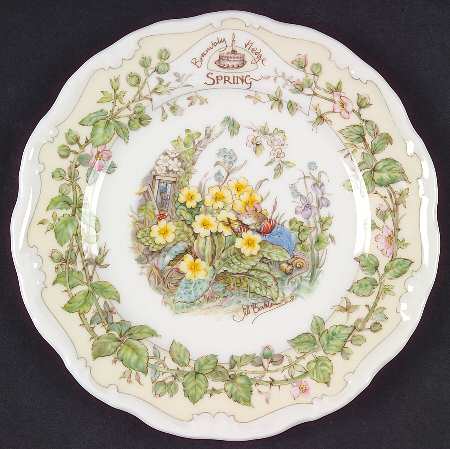 Brambly Hedge Bread & Butter Plate