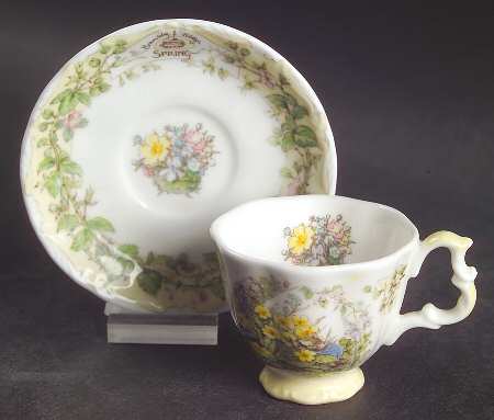 Brambly Hedge Miniature Cup and Saucer Set