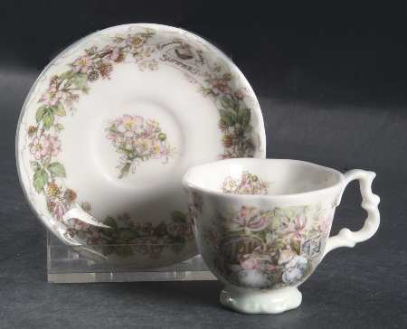 Brambly Hedge Miniature Cup and Saucer Set