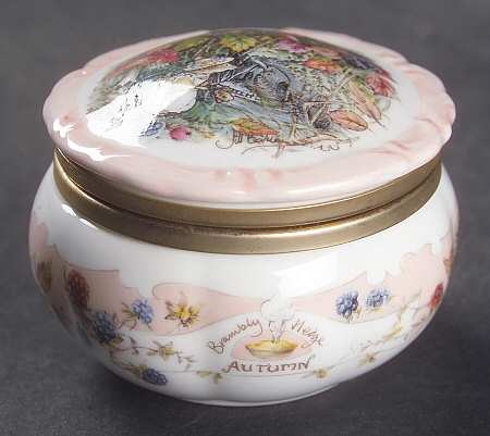 Brambly Hedge Round Hinged Box