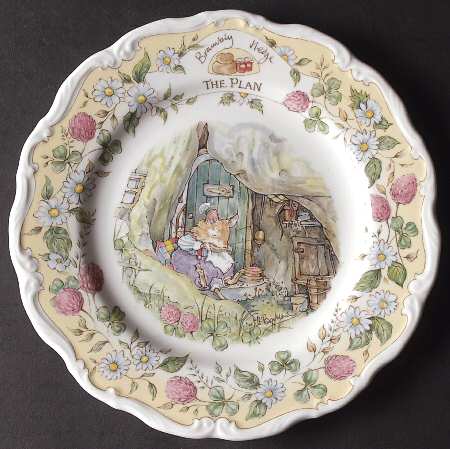 Brambly Hedge Salad Plate