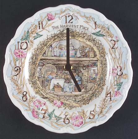 Brambly Hedge Clock Plate