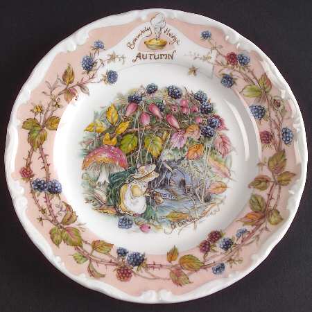 Brambly Hedge Bread & Butter Plate