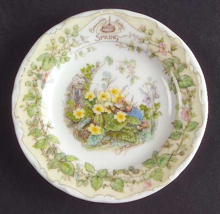 Brambly Hedge Miniature Plate