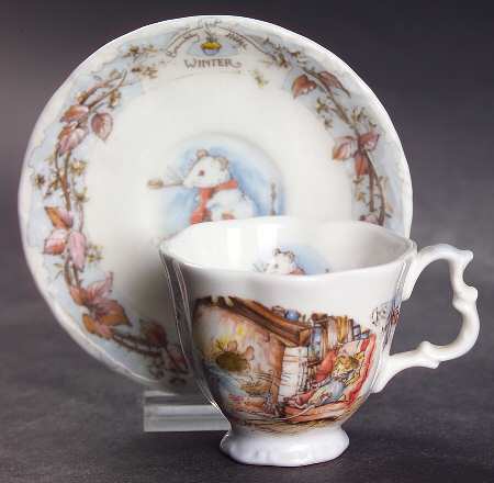 Brambly Hedge Miniature Cup and Saucer Set