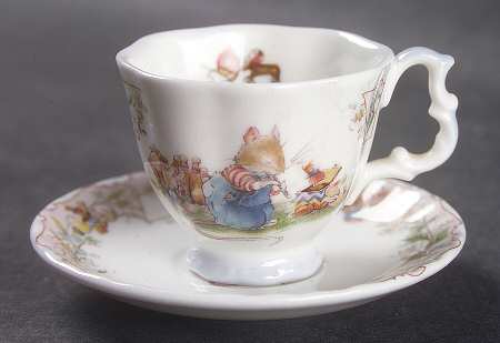 Brambly Hedge Miniature Cup and Saucer Set