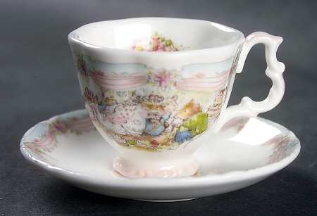 Brambly Hedge Miniature Cup and Saucer Set