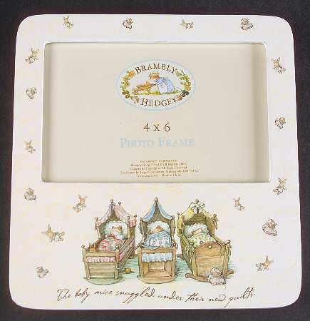 Brambly Hedge Frame-Holds 4" X 6"