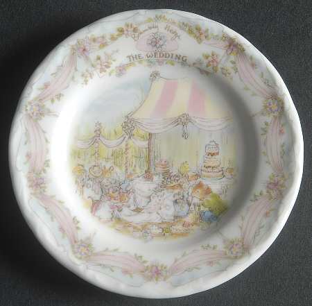 Brambly Hedge Miniature Plate