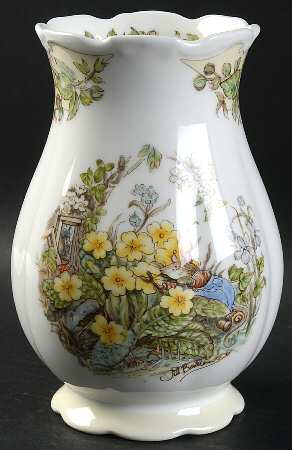 Brambly Hedge 6" Gainsborough Vase