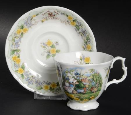 Brambly Hedge Footed Cup & Saucer Set