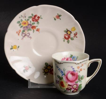 The Bristol Footed Demitasse Cup & Saucer Set