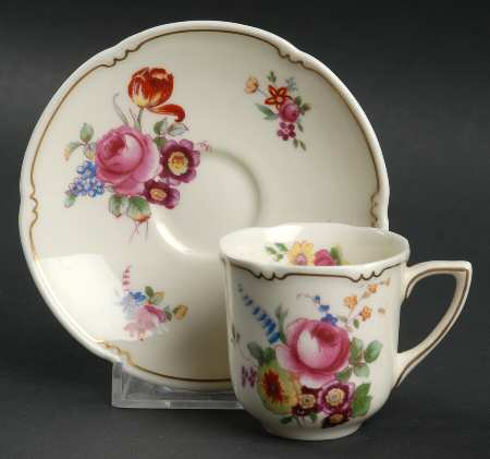 The Bristol Footed Demitasse Cup & Saucer Set