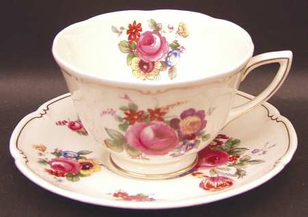 The Bristol Footed Cup & Saucer Set