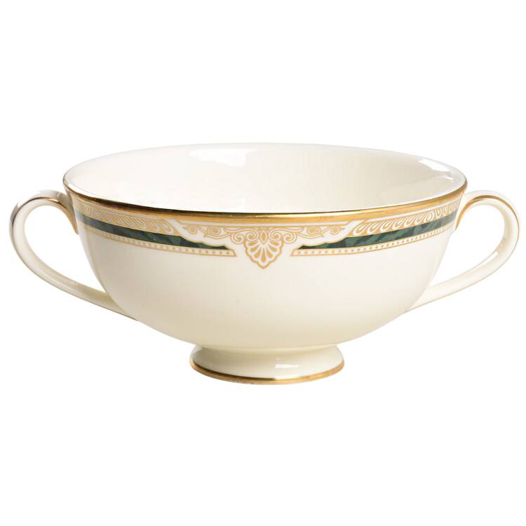 Bristol Footed Cream Soup Bowl
