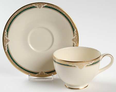 Bristol Footed Cup & Saucer Set