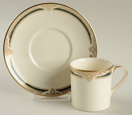 Bristol Flat Demitasse Cup & Saucer Set