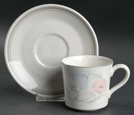Brompton Flat Cup & Saucer Set