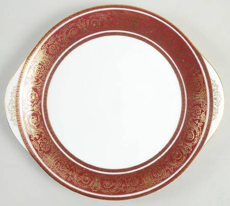 Buckingham Handled Cake Plate