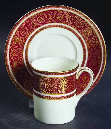 Buckingham Flat Demitasse Cup & Saucer Set