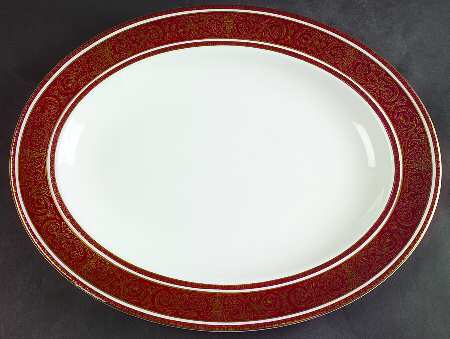 Buckingham 13" Oval Serving Platter