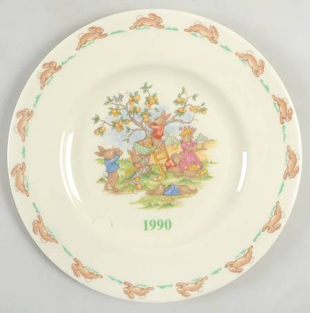 Bunnykins (Albion Shape) 1990 U.S. Special Events Tour Salad Plate