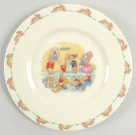 Bunnykins (Albion Shape) Salad Plate