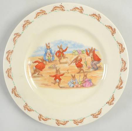 Bunnykins (Albion Shape) Salad Plate