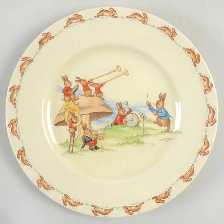 Bunnykins (Albion Shape) Salad Plate