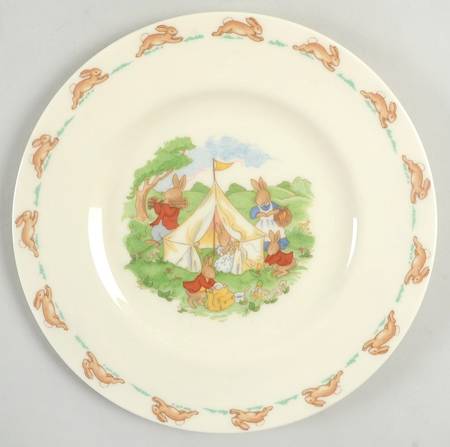 Bunnykins (Albion Shape) Salad Plate
