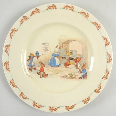 Bunnykins (Albion Shape) Salad Plate