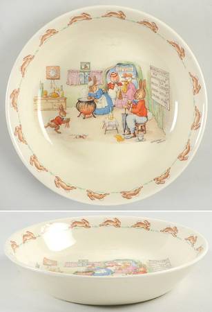 Bunnykins (Albion Shape) Coupe Soup/Porridge Bowl