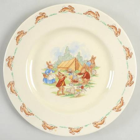 Bunnykins (Albion Shape) Dessert/Pie Plate