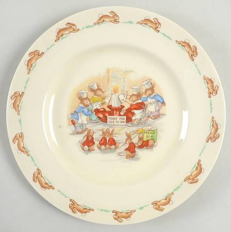 Bunnykins (Albion Shape) Dessert/Pie Plate