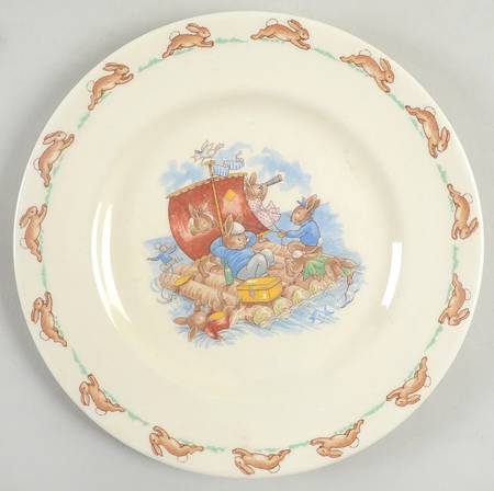 Bunnykins (Albion Shape) Dessert/Pie Plate