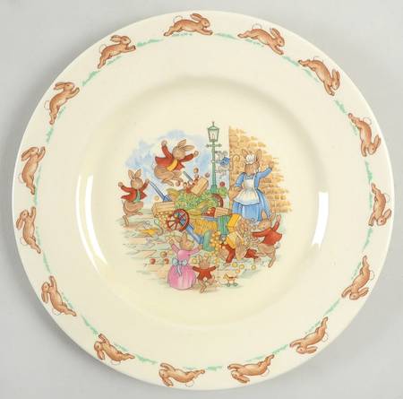 Bunnykins (Albion Shape) Dessert/Pie Plate