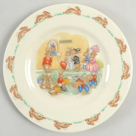 Bunnykins (Albion Shape) Bread & Butter Plate