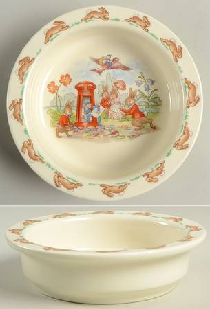 Bunnykins (Albion Shape) 6" Round Baby Plate
