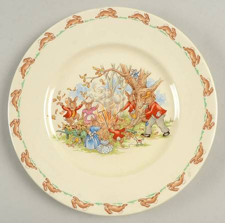 Bunnykins (Albion Shape) Salad Plate